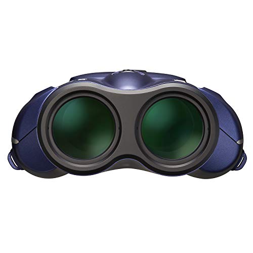 Nikon , Sportstar Zoom 8 24×25 Azul Oscuro Binoculares, Azul (Blue), S