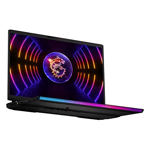 MSI Raider GE78HX 13VI-201ES - Ordenador portátil Gaming 17" QHD+(2560x1600), 240Hz (i7-13700HX, 32GB RAM, 1TB SSD, RTX 4090 16GB, Windows 11 Home Advanced) Black - Teclado QWERTY español