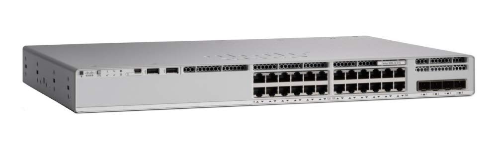 CISCO Catalyst 9200 - Network Advantage - Switch - L3 - Smart - 24 X 10/100/1000 (PoE+) + 4 X 10 GIGABIT SFP+ - Rack-MOUNTABLE - PoE+