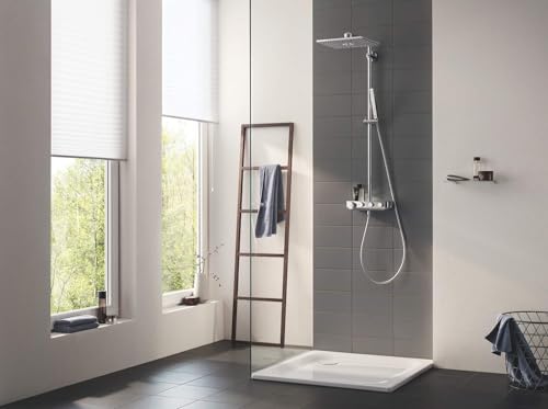 Grohe Euphoria SmartControl System 310 Cube Duo - Sistema de ducha con termostato incorporado, acabado cromado (Ref. 26508000)