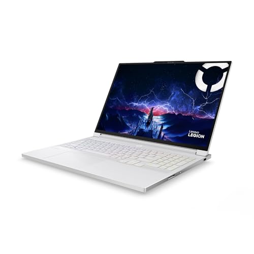 Lenovo Legion 7 Gen 10 – Portátil Gaming IA 16" OLED (Intel Core Ultra 7 255HX, NVIDIA GeForce RTX 5060, 240Hz, 32GB RAM, 1TB SSD, Wi-Fi7, Sin Sistema Operativo) QWERTY RGB Español - Blanco Glaciar