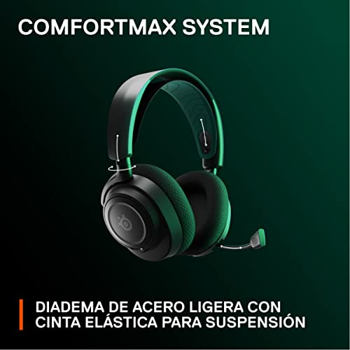 SteelSeries Arctis Nova 7X Wireless - Cascos Xbox Inalámbricos - Controladores magnéticos de neodimio - 2,4GHz + Bluetooth - 38h de batería - Micro ClearCast Gen2 IA - Xbox, PS5, PC, móvil