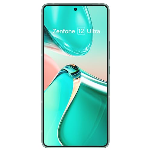 ASUS Zenfone 12 Ultra, Oficial UE, Verde Salvia, 16GB de RAM, 512GB de Memoria, Snapdragon 8 Gen Elite, 6.78" AMOLED 144Hz, 50MP cámara con Gimbal