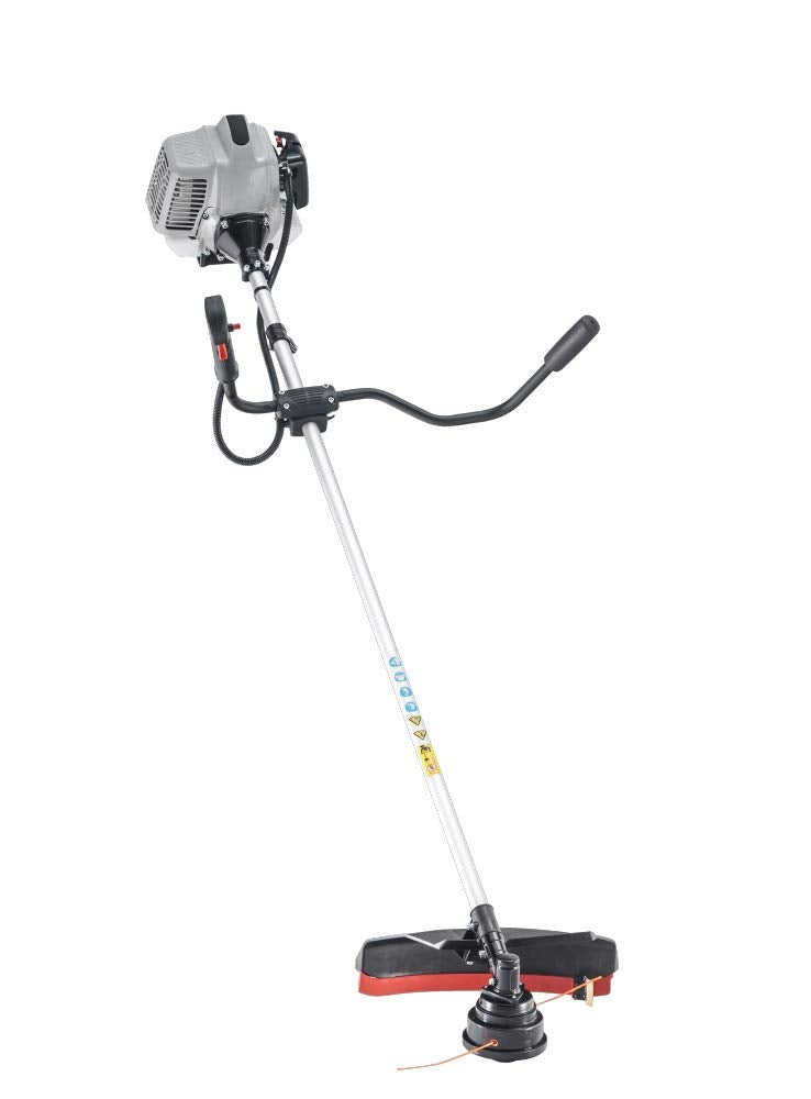 AL-KO Desbrozadora de gasolina BC 330 B, ancho de trabajo de 25 cm y hilo de 41 cm, potencia del motor de 0,9 kW, 32,6 cc, motor de 2 tiempos.