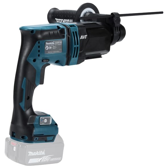 Makita Martillo combinado de batería DHR182ZU (sin batería, sin cargador, sin extracción de polvo)