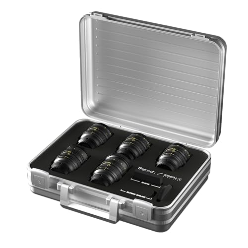 Thypoch Kit 5 Lentes Full-Frame Cine Simera-C 21/28/35/50/75mm T1.5 (M Mount)