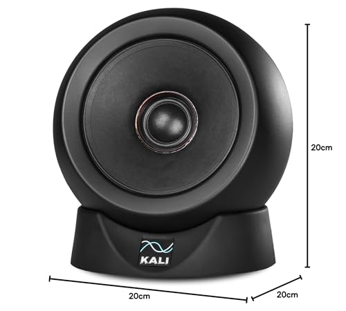 Kali Audio IN-UNF, Ultra Nearfield Monitoring System, Nuevo Sistema de Altavoces, entornos de sobremesa, Dimensiones del subwoofer: 49,4 x 15,8 x 13,3 cm, Negro.