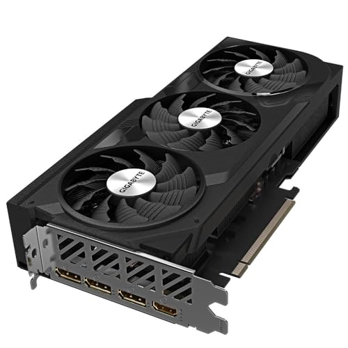 GIGABYTE GeForce RTX 4070 WINDFORCE OC 12GB Targeta gráfica - 12GB DDRX6 21Gbps, PCI-E 4.0, DisplayPort 1.4, HDMI 2.1a, NVIDIA DLSS 3, Ada Lovelace Arch, GV-N4070WF3OC-12GD