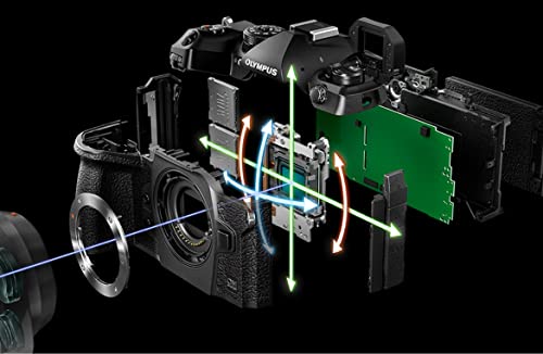 OM SYSTEM OM-1: cámara de Sistema Micro Four Thirds, Sensor Live Moc BSI apilado de 20 MP, AF de 1053 Puntos de Tipo Cruzado y estabilización de 5 Ejes