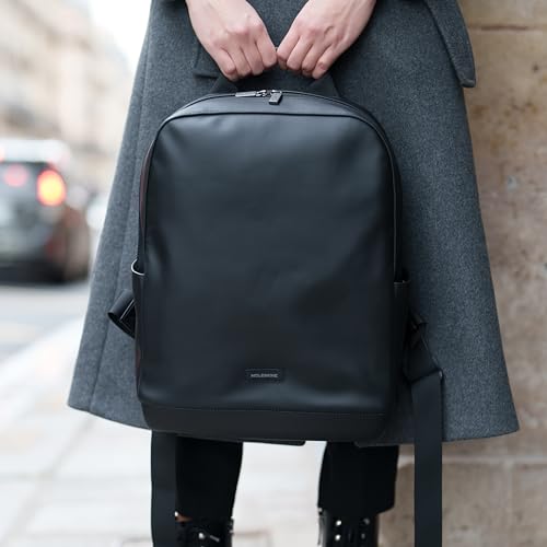Moleskine Mochila Colección The Backpack, Mochila Suave Porta PC para Laptop, Notebook hasta 15'', Dimensiones 32 x 41 x 13 cm, Color Negro