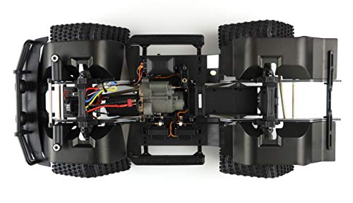 Amewi 22473 AMXRock RCX8PT Scale - Picaporte para Crawler (Escala 1:8, Ruedas dentadas, teledirigidas, RTR), Color Verde