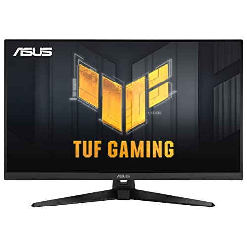 Asus VG32UQA1A Gaming Monitor Gaming, de 31,5', 4K (3840 x 2160), Overclock a 160Hz (por Encima de 144Hz), ELMB Sync, Freesync Premium, 1ms (MPRT), Variable Overdrive, 120% sRGB, DisplayHDR 400