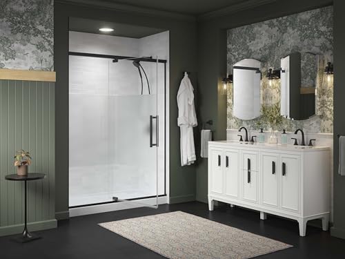KOHLER, Botiquín de baño, Puerta única con Espejo, Bordes biselados, Aluminio anodizado