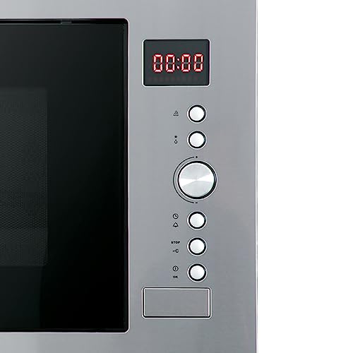 Cata Microondas Integrable MC 32 DC con Grill de acero inoxidable Capacidad 32 litros Ancho 60 cm 5 niveles de potencia Color Gris