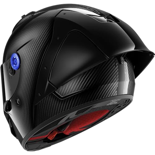 SHARK, Casco Moto Integral AERON GP FIM FULL CARBON Black Carbon DKD, XL