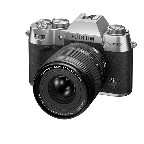 FUJIFILM X-T50 Silver / 16-50mm Kit