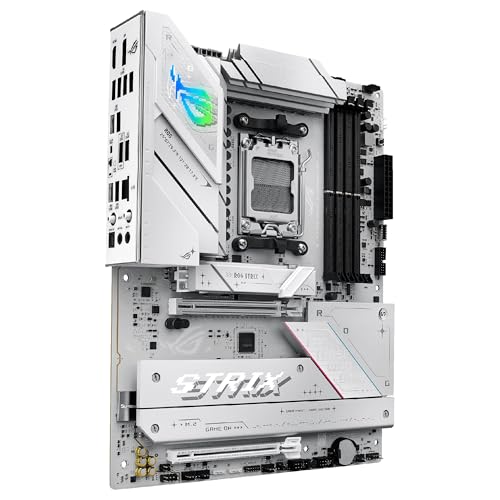 ASUS ROG Strix B850-A Gaming WiFi - Placa Base AMD ATX, 14+2+2 etapas de Potencia, DDR5, Cuatro Ranuras M.2, PCIe 5.0, WiFi 7, USB Tipo-C 20 Gbps y Aura Sync RGB