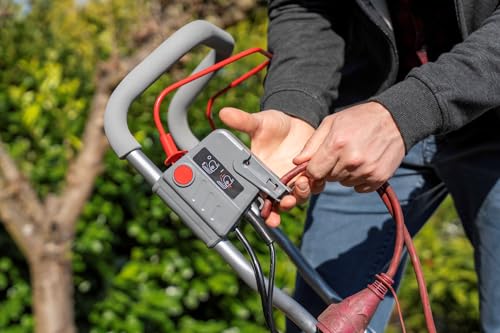 IKRA motoazada eléctrica IEM 1500, Anchura de Trabajo Flexible de 32 y 45 cm, Profundidad de Trabajo de hasta 20 cm, Potencia de 1500 W