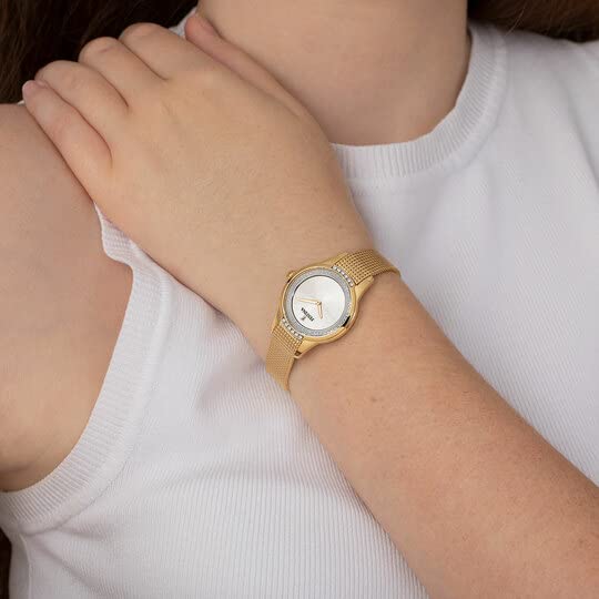 Reloj FESTINA para Mujer F20495/1 Mademoiselle Caja de Acero Inoxidable 316l Dorado Correa de Acero Inoxidable 316l Dorado