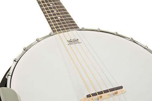 GEWA Banjo Premium 5 cuerdas con maletín y piel REMO
