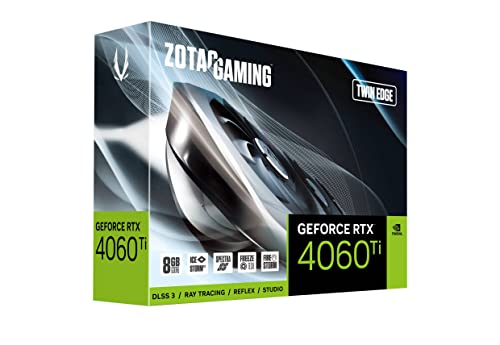 ZOTAC Tarjeta Gráfica GeForce RTX 4060 Ti Dual 8 GB RAM Geforce RTX 4060 Ti