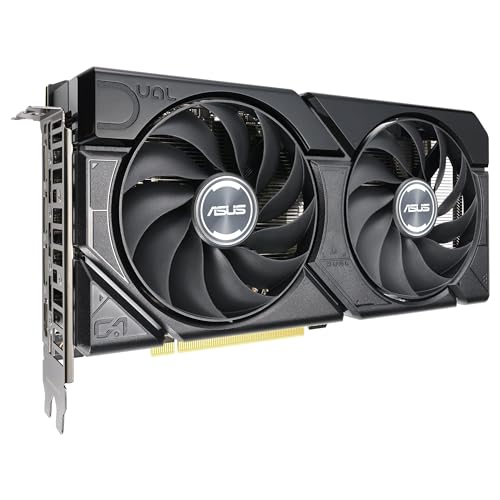 ASUS Dual GeForce RTX 4060 EVO OC Edition 8GB GDDR6 (PCIe 4.0, 8GB GDDR6, DLSS 3, HDMI 2.1a, DisplayPort 1.4a, diseño de Ventilador Axial-Tech, tecnología 0dB, Dual BIOS, tecnología Auto-Extreme)
