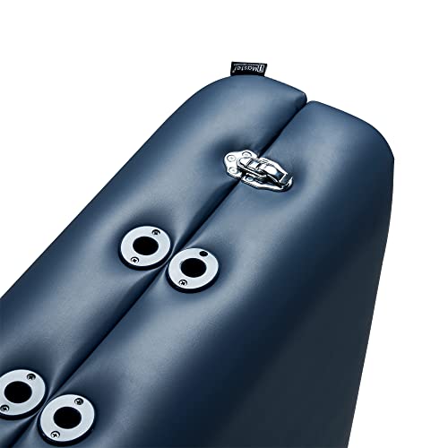 Master Massage Cm para Masaje portátil Camilla móvil, Azul Cobalto, 71cm