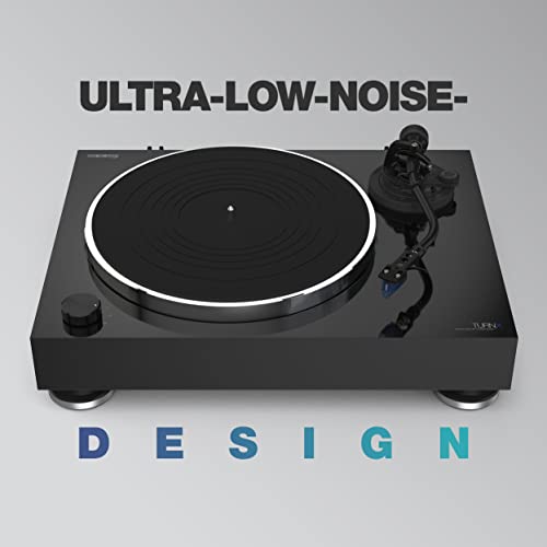 Reloop Turn X - Giradiscos HiFi Premium incl. cápsula Ortofon 2M Blue, accionamiento directo Super High Torque, control preciso de la rotación, 3 velocidades