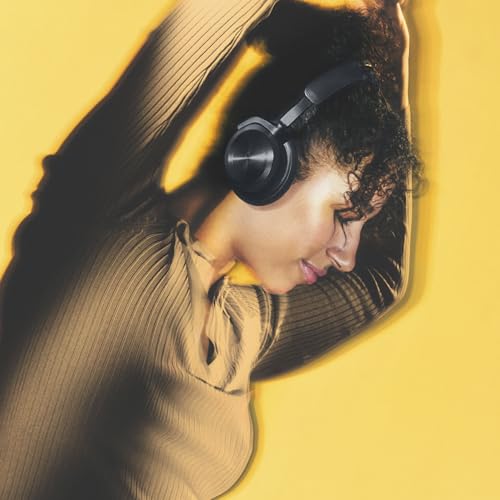 Bang & Olufsen Beoplay HX Auriculares Premium Inalámbricos Bluetooth de Diadema con Cancelación de Ruido, 6 Micrófonos, Hasta 40 horas de Autonomía, Cascos y Estuche Black Anthracite