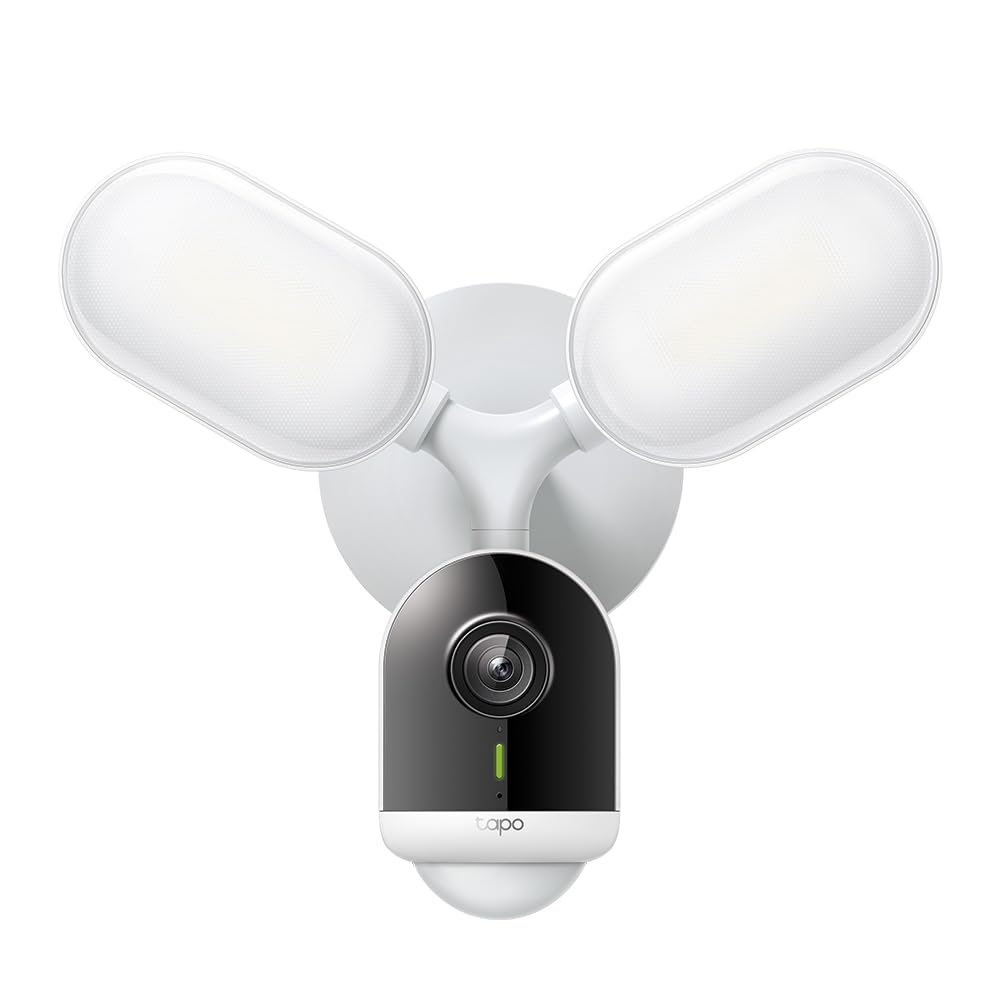 Tapo C720 - Cámara Wi-Fi Externa 2K 4 MP, visión Nocturna y proyectores de 2800 lúmenes, Control de luminosidad y Disparador de activación, detección Inteligente AI, microSD hasta 512 G, IP65, Solo
