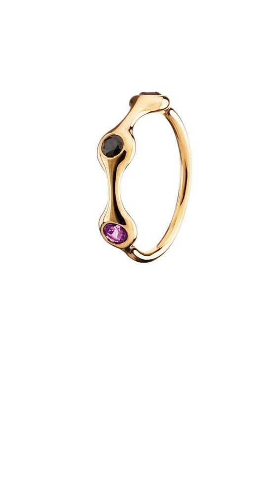 Pandora 970111MX1-52 - Anillo de oro blanco de 14 quilates, talla 12 (16,56 mm)