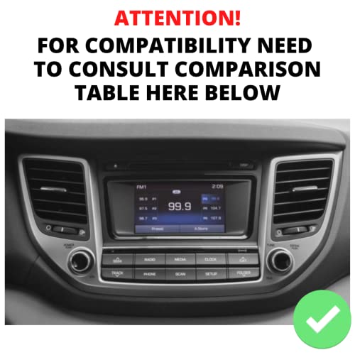 Autorradio de Ajuste Personalizado para Hyundai Tucson Android GPS Bluetooth WiFi Dab USB Pantalla táctil Full HD 9" procesador de 8 núcleos y comandos de Voz
