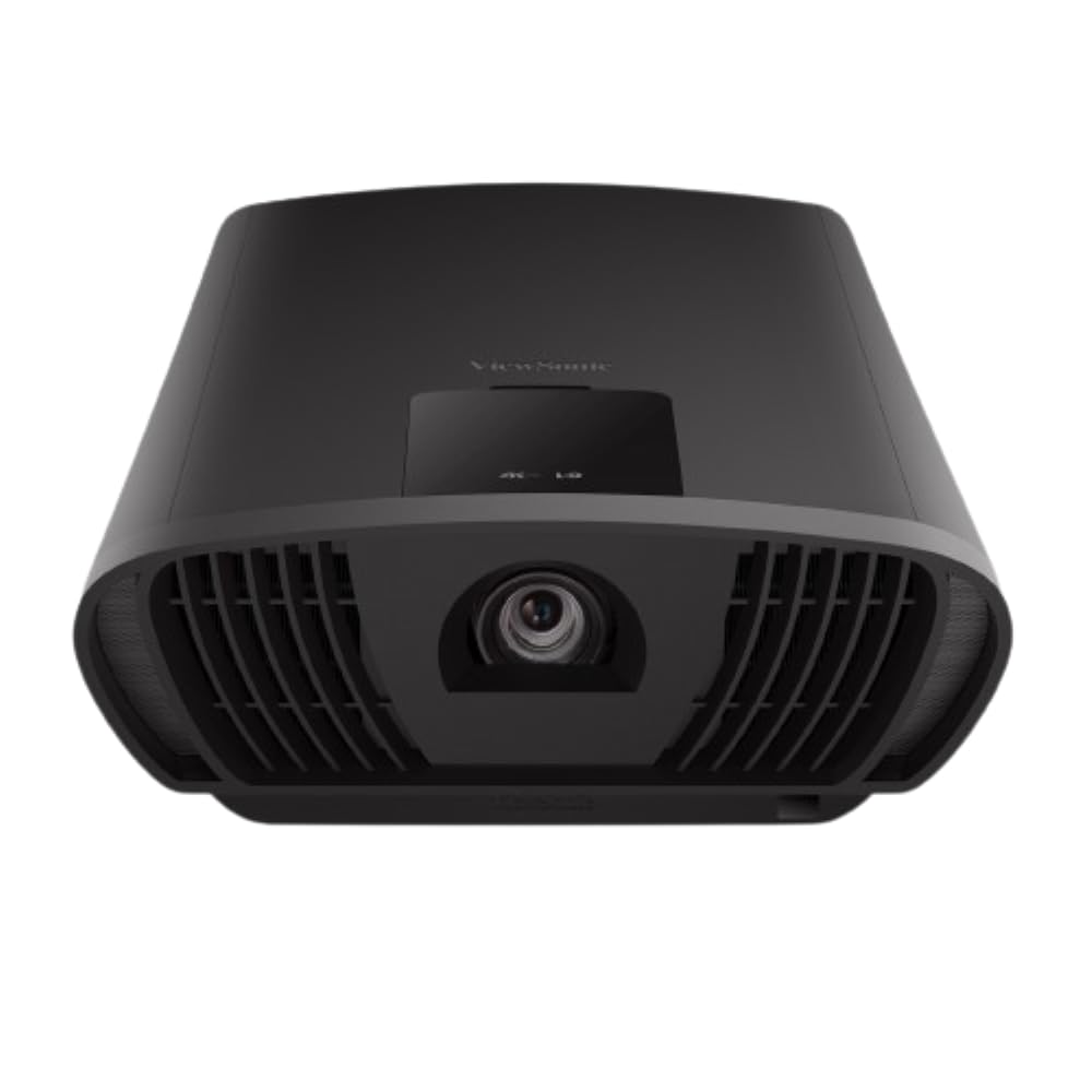 ViewSonic X100-4K UHD Proyector LED para Cine en Casa (4K, 2900 lúmenes, Rec.709, HDR, 4X HDMI, USB, WLAN, Altavoces de 20 vatios x 2, Zoom óptico 1,2X, Desplazamiento de Lente) - Negro