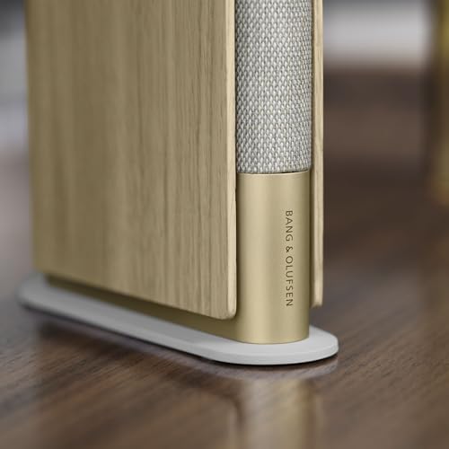 Bang & Olufsen Beosound Emerge Altavoz Delgado y Compacto diseñado para colocarlo en una estantería con Bluetooth, WiFi y un Sonido Ultraamplio, Certificado Cradle to Cradle Gold Tone