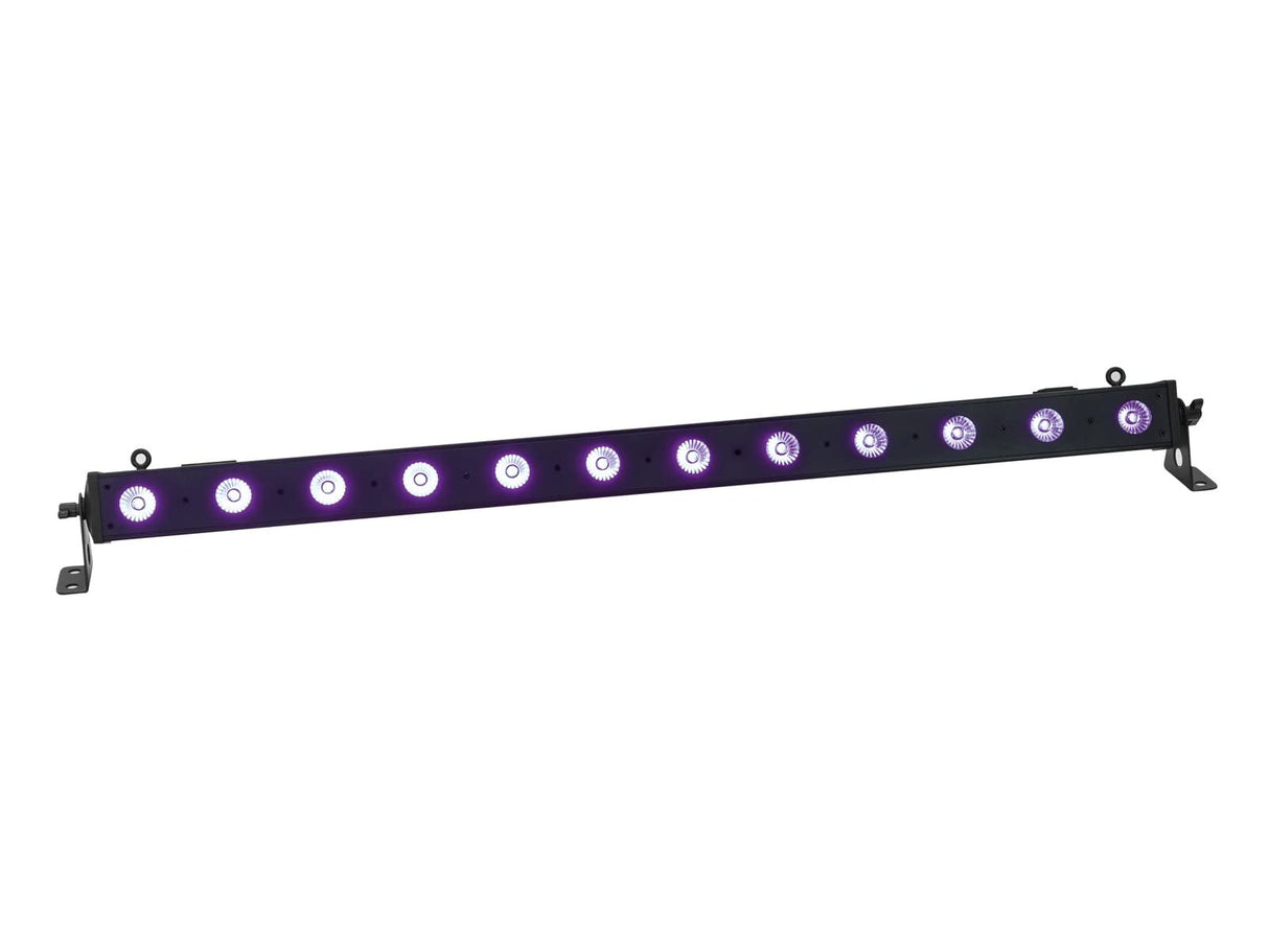 EUROLITE - Set de 4 luces LED bar-12 barras UV + carcasa