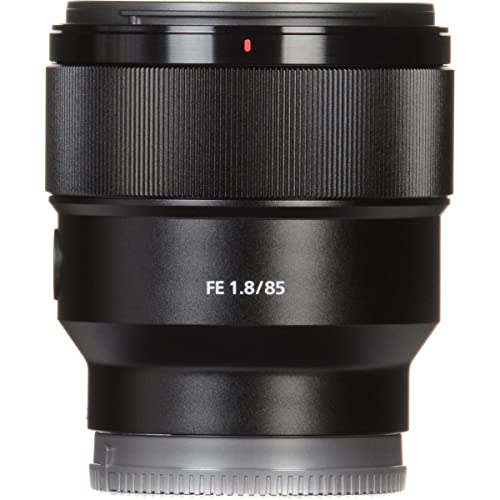 Sony SEL85F18 85mm F/1.8-22 Lente de cámara Fija de teleobjetivo Medio, Color Negro