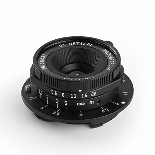 TTArtisan Lente de Cuerpo de Metal F/5.6 de 28 mm Compatible con Montura Leica M - Negro