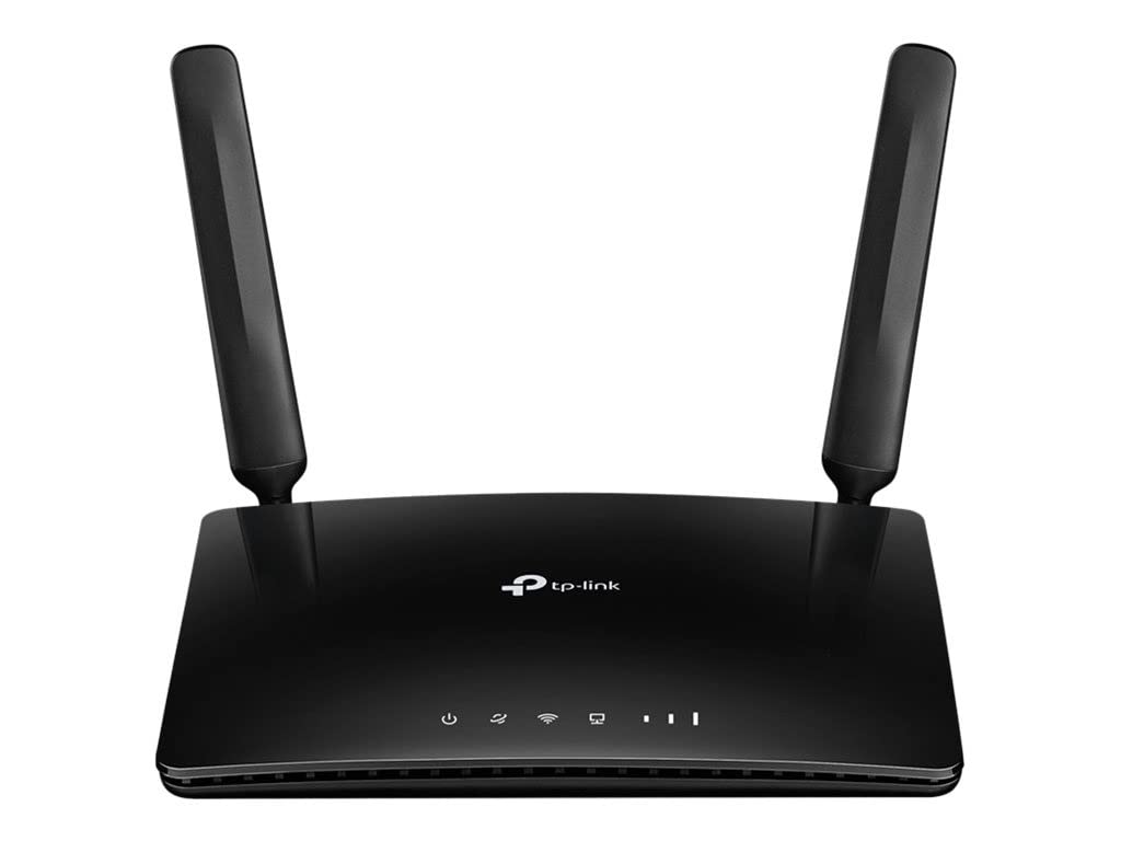 TP-Link Archer MR400 - Router 4G LTE WiFi (Cat 4), AC1200 Doble Banda, MicroSim, Antenas Desmontables, Puertos Ethernet WAN/LAN, fácil configuración, Compatible con Todos los operadore