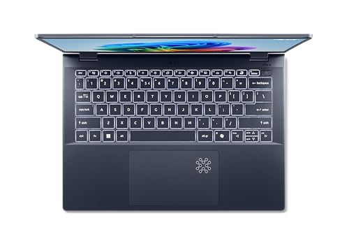 Acer Swift 14 AI SF14-51- Ordenador Portátil 14" WUXGA + OLED (Intel Core Ultra 7 258V, 32 GB RAM DDR5, 1024 GB SSD, Intel ARC Graphics, Windows 11 Home) Azul- Teclado QWERTY Español retroiluminado