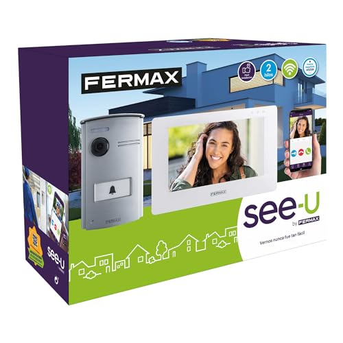 Fermax F1393 Kit videoportero 7" wifi táctil SEE-U con desvío de llamada a movil