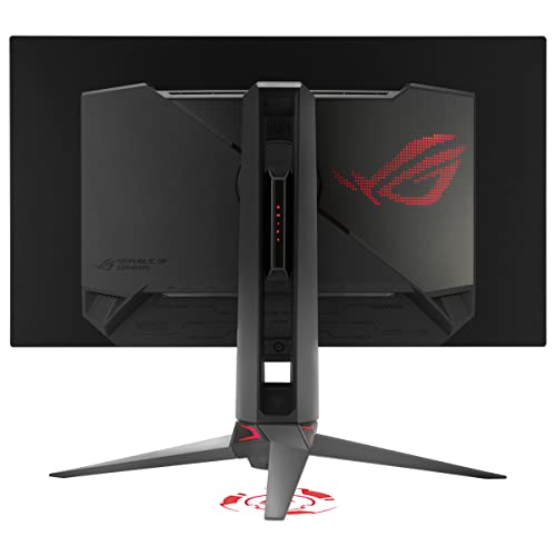 ASUS ROG Swift OLED PG27AQDM - Monitor Gaming de 27" (26,5 pulgadas visibles), 1440p, OLED, 240Hz, 0,03 ms, antirreflejos, disiPador personalizado, brillo uniforme, 99% DCI-P3, DisplayWidget Center