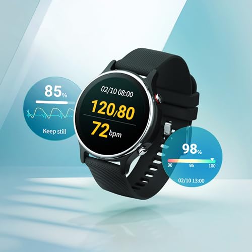 ASUS VivoWatch 6 (HC-D06) - Smartwatch con Panel AMOLED táctil de 1,39", sensores ECG + PPG + BIA, análisis de la composición Corporal, gestión de la Salud con un Solo Toque, HealthConnect