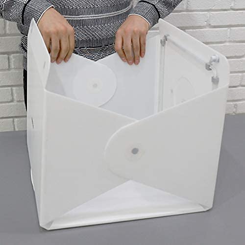 Foldio2 Plus (15 Pulgadas portátil y Plegable Estudio fotográfico con Luces LED Regulables) | ORANGEMONKIE…