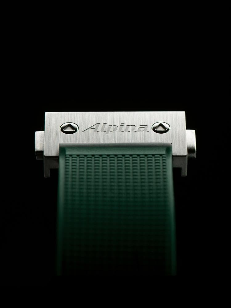 Alpina Reloj Analógico para Hombre de Cuarzo con Correa en Acero Inoxidable mid-39682
