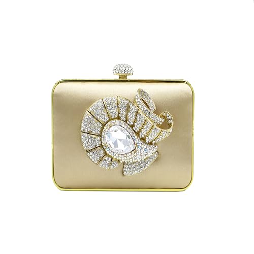 Sanetti Inspirations Embragues-Sns-007, Embrague para Mujer, como se Muestra en la Imagen, One Size