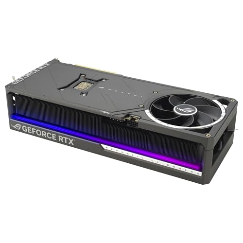 ASUS ROG Astral GeForce RTX 5080 Tarjeta gráfica Gaming (PCIe 5.0, 16GB GDDR7, HDMI/DP 2.1, 3.8 Ranuras, 4 Ventiladores, Axial-Tech, cámara de Vapor, Almohadilla térmica de Cambio de Fase)