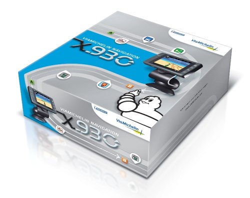 ViaMichelin Navegación X-930 Alemania/Austria/Suiza PNA con Tarjeta SD de 512 MB