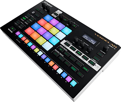 Roland VERSELAB MV-1, estudio de producción de canciones profesional con sonidos ZEN-Core para compositores y cantantes. Pads 4x4 y secuenciador por pasos TR-REC para baterías
