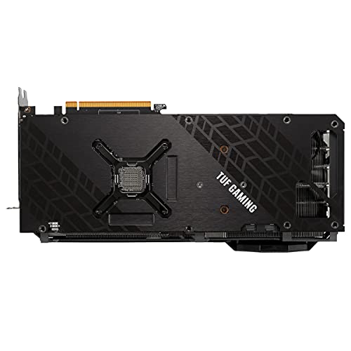 ASUS TUF Gaming AMD Radeon RX 6700 XT OC Edition - Tarjeta gráfica (AMD RDNA 2, PCIe 4.0, 12 GB GDDR6, HDMI 2.1, DisplayPort 1.4a, Doble rodamiento de Bolas, Cubierta de Aluminio)