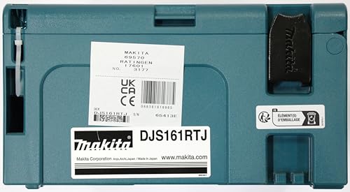 Makita batería Tijeras de hojalatero (18,0 V, en MAKPAC con 2 baterías 4,0 Ah + Cargador, DJS161RTJ 280 wattsW, 18 voltsV